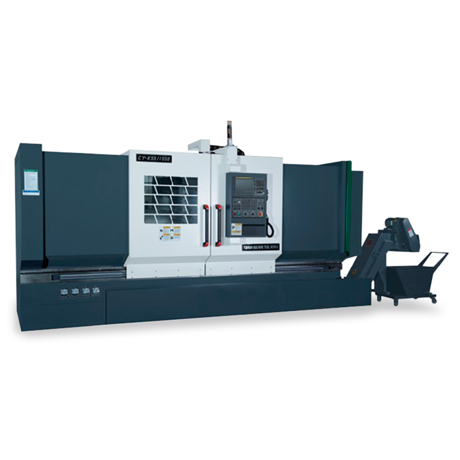 Токарный станок с ЧПУ CY-K55m 