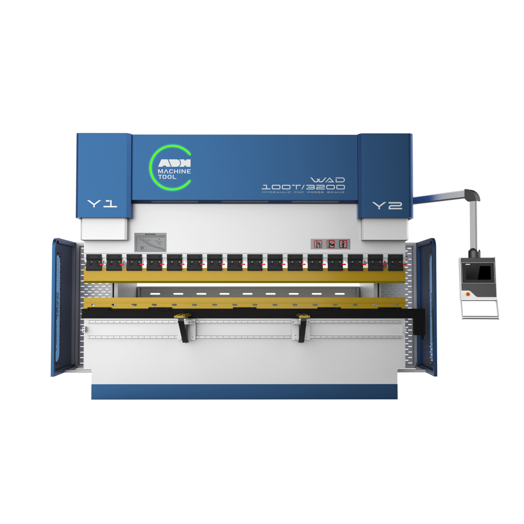 Гидравлический листогибочный пресс с ЧПУ ADH WADE-135Т/3200 4+1 ось ЧПУ Delem DA58Tx изображение