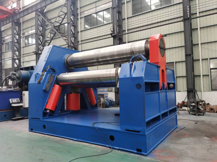 4-валковый гидравлический листогибочный пресс (вальцы) CHAOLI W12CNC