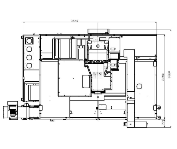 Вертикальный обрабатывающий центр с ЧПУ SVB1060 изображение
