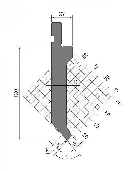 Пуансон SAC1202.85.10 сегментный изображение