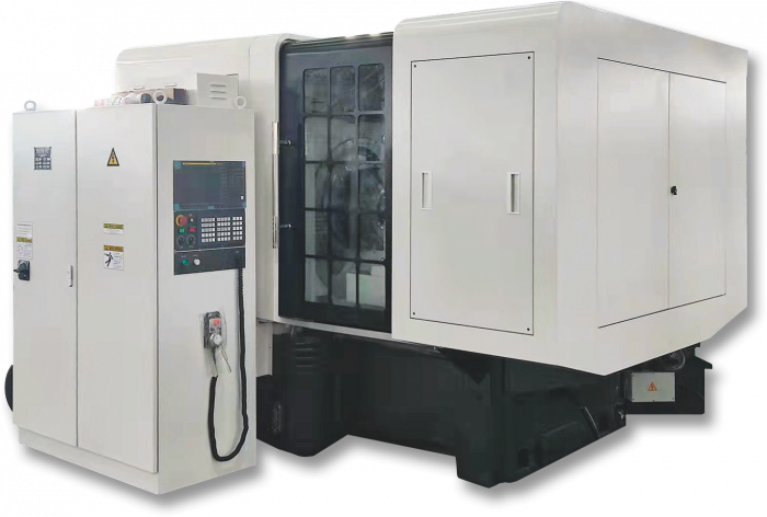 Зубофрезерный станок с ЧПУ YKT2250 для изготовления спирально-конических колес