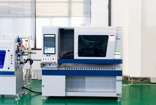 Высокоскоростной лазерный труборез с автоподачей Anji Jinke LPC80-A4-AF6000 изображение