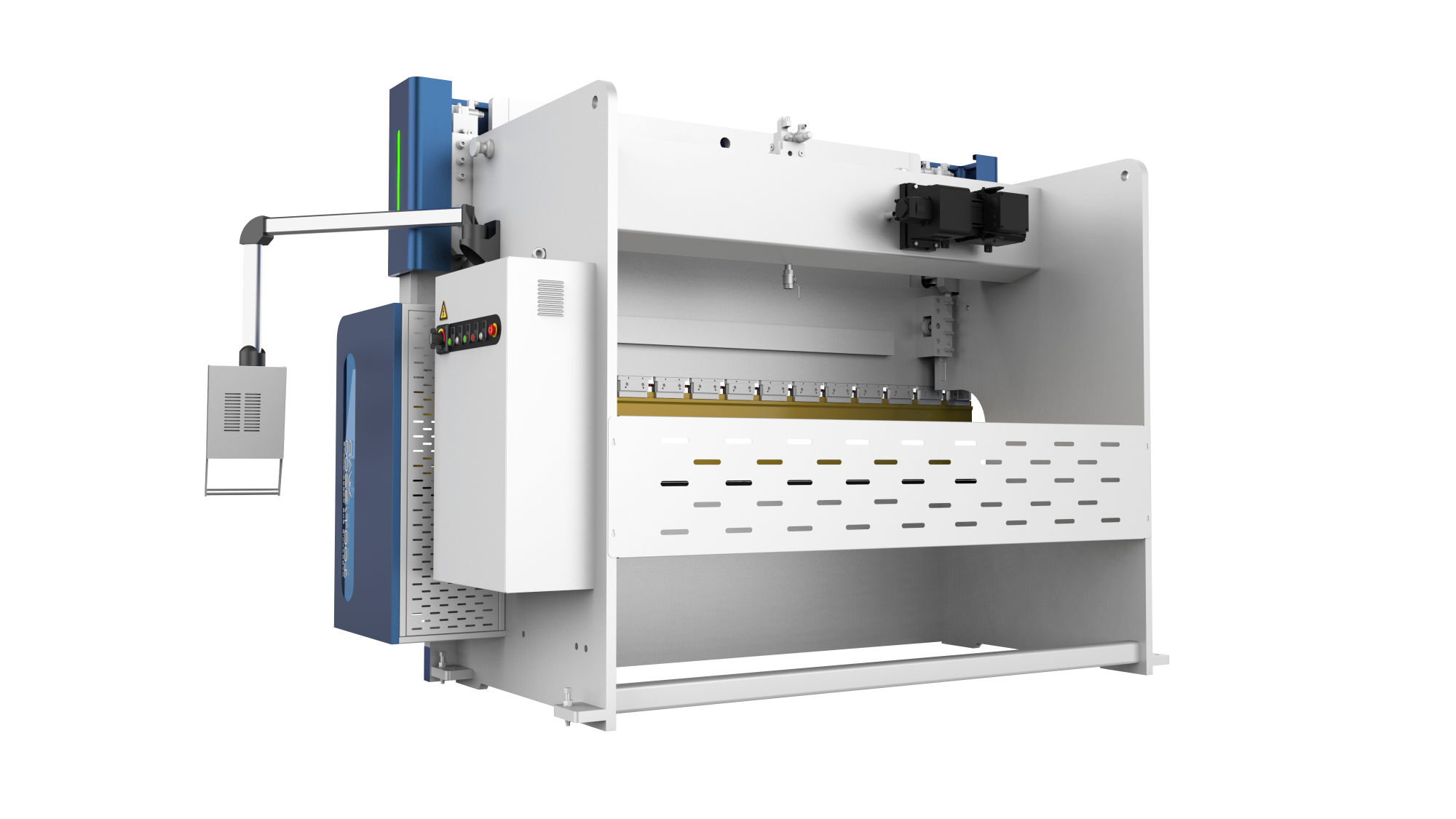 Гидравлический листогибочный пресс ADH WAD-110T/2500 4+1 ось ЧПУ Delem DA58Tx изображение