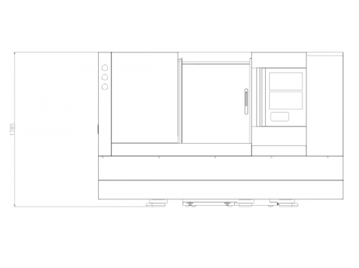 Токарный станок с ЧПУ SHL50P-500 изображение