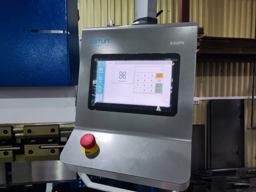 Гидравлический листогибочный пресс ADH WC67E-100T/2500 2+1 ось на контроллере E310P изображение