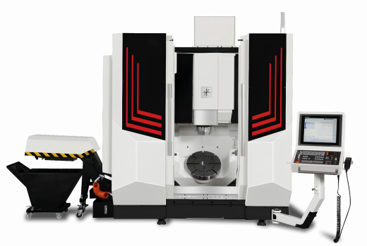 5-осевой обрабатывающий центр с ЧПУ DVU-500 изображение