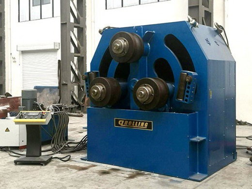 Гидравлический профилегибочный станок (профилегиб) W24S-100 изображение